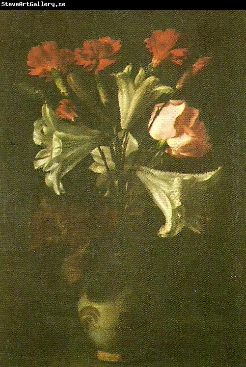 Francisco de Zurbaran flower vase